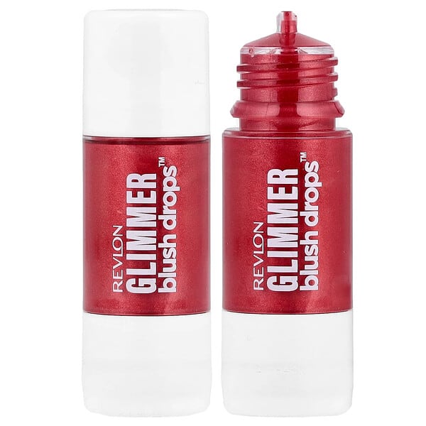 Revlon, GlmerBlush Drops™, 103 필드 오브 장미, 9.4ml(0.32fl oz)