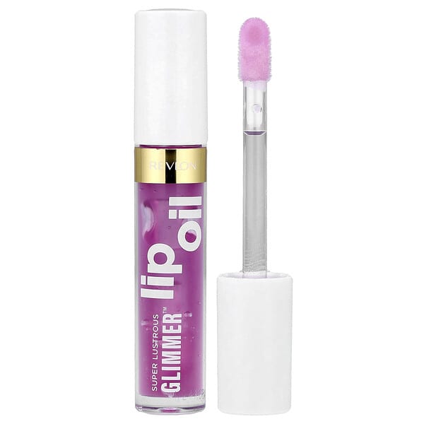 Revlon, Super Lustrous Glmer™, 립 오일, 005 Vio-rit, 3.8ml(0.13fl oz)