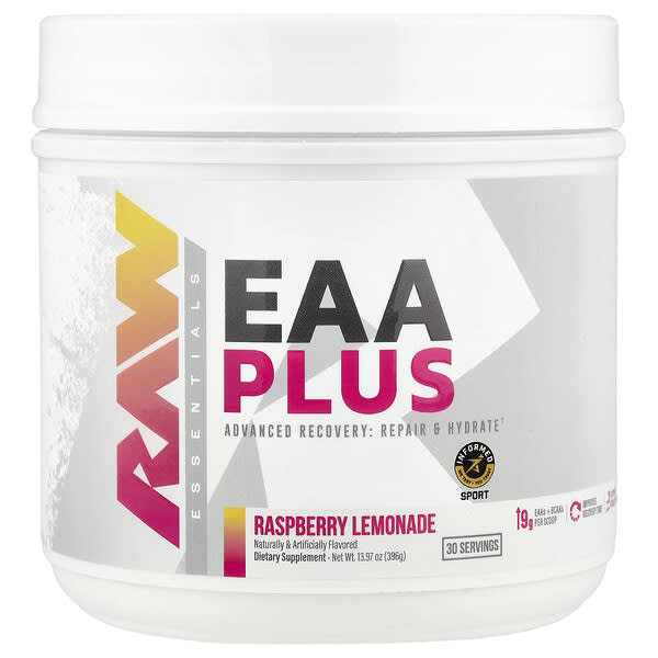 Essentials, EAA Plus, Raspberry Lemonade, 13.97 oz (396 g)