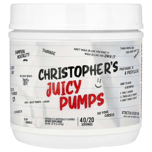 Christopher's Juicy Pumps, 16.72 oz (474 g)