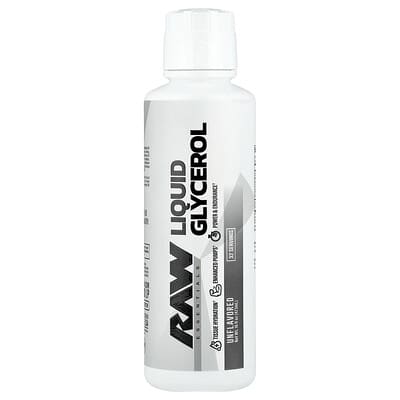 Raw Nutrition, Liquid Glycerol, Unflavored, 16 fl oz (473 ml)
