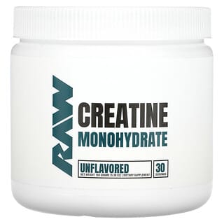 Raw Nutrition, Creatine Monohydrate, Unflavored, 5.30 oz (150 grams)