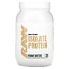 Isolat de protéines de lactosérum nourris à l'herbe, Beurre de cacahuète, 857,5 g
