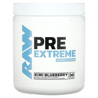 Raw Nutrition, Pre Extreme, Kiwi Blueberry, Pre-Extreme-Kiwi-Heidelbeere, 390 g (13,75 oz.)