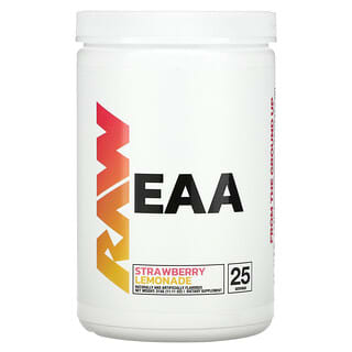 Raw Nutrition, EAA, Strawberry Lemonade, Erdbeerlimonade, 315 g (11,11 oz.)