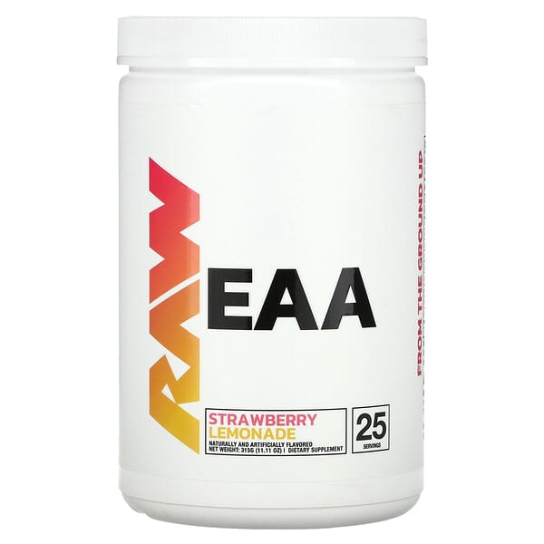 Raw Nutrition, EAA, Strawberry Lemonade, 11.11 oz (315 g)