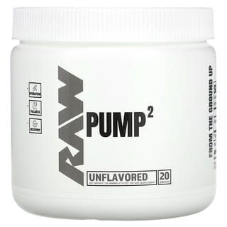 Raw Nutrition, Pump 2, Sans arôme, 120 g