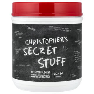رو نيوتريشن‏, Christopher's Secret Stuff ، 1.13 رطل (514 جم)