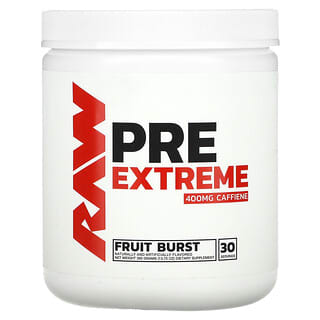 Raw Nutrition, Pre Extreme, Esplosione di frutta, 390 g