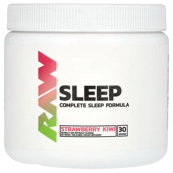 Raw Nutrition Sleep, Strawberry Kiwi, 5.29 oz (150 g)