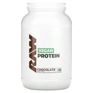 Raw Nutrition, веганский протеин, со вкусом шоколада, 795 г (1,75 фунта)