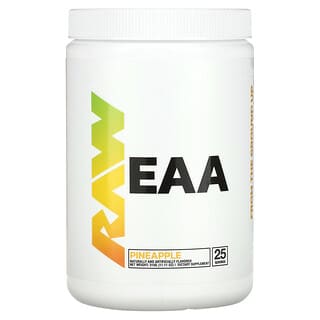 Raw Nutrition, EAA（必須アミノ酸）、パイナップル、315g（11.11オンス）