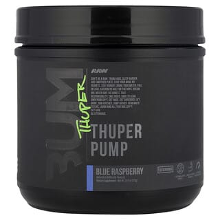 Raw Nutrition, Bum, Thuper Pump, Blue Raspberry, 20.11 oz (570 g)