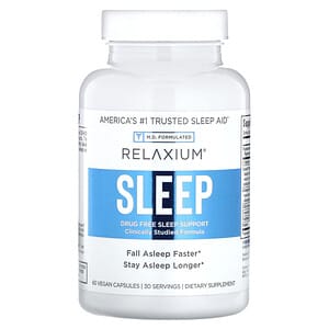 Relaxium, Sleep, 60 Vegan Capsules'