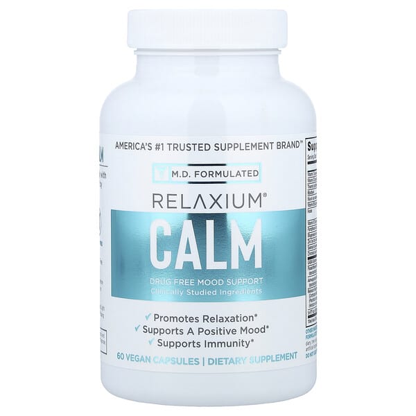 Relaxium, Calm, 60 Capsules