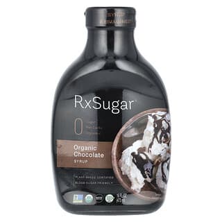 RxSugar, Органический шоколадный сироп, 16 жидких унций (473 мл)