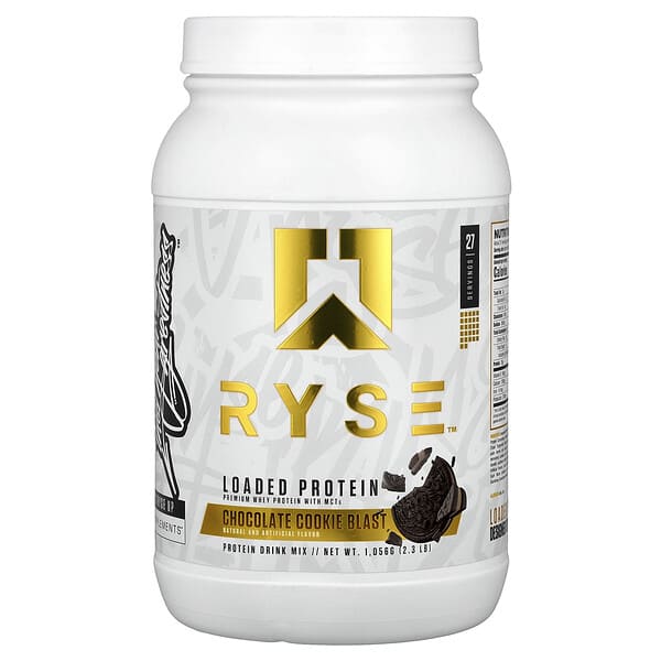 RYSE Loaded Protein, Chocolate Cookie Blast, 2.3 lbs (1,056 g)