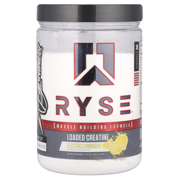 Loaded Creatine, Electric Lemonade, 15.3 oz (435 g)