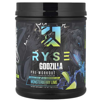 RYSE, Godzilla, Pre-Workout, Monsterberry Lime, 776 g (1.74 lbs)