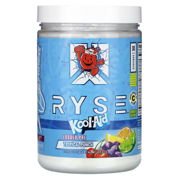 RYSE, Loaded Pre, KoolAid, Tropical Punch, 13.1 oz (372 g)