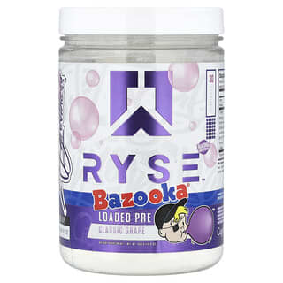 RYSE, Precargado, Uva clásica Bazooka®, 450 g (15,9 oz)