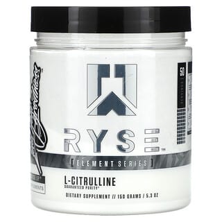 RYSE, 엘레먼트 시리즈, L-시트롤린, 150g(5.3oz)