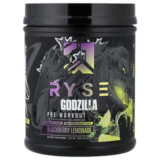 RYSE, Godzilla, Pre-Workout, Blackberry Lemonade, 1.6 lbs (732 g)