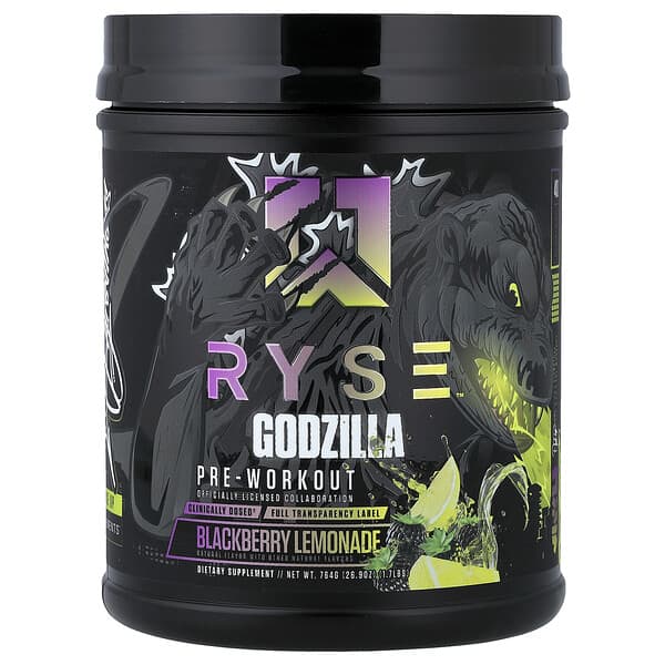 Pre-Workout, Godzilla, Blackberry Lemonade, 1.7 lbs (764 g)