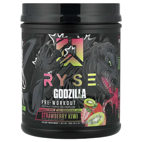 Pre-Workout, Godzilla, Strawberry Kiwi, 1.6 lbs (748 g)