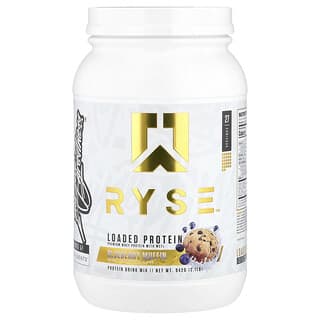 RYSE, Loaded Protein, Premium Whey Protein with MCTs, hochwertiges Molkenprotein mit MCTs, Heidelbeermuffin, 942 g (2,1 lb.)