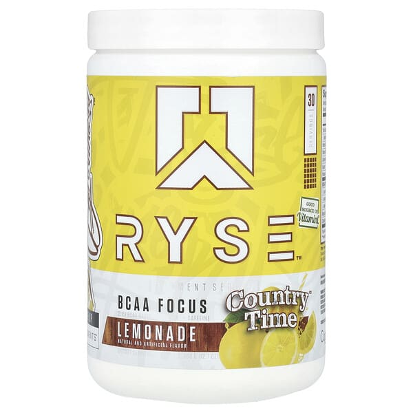 RYSE Element Series, BCAA Focus, Country Time®, Lemonade, 12.7 oz (360 g)