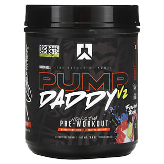RYSE, Pump Daddy V2, Non-Stim Pre-Workout, Freedom Rocks, 1.5 lb (668 g)