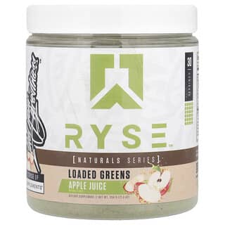 RYSE, Natural Series, Loaded Greens, Apple Juice, 10.4 oz (294 g)