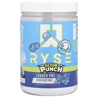 RYSE, Pré-charge, Sour Punch® Sour Blue Raz, 435 g