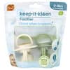 RaZbaby, Chupete Keep-It-Kleen, Bebés de 0 a 36 meses, Osos perezosos y osos panda, 2 chupetes