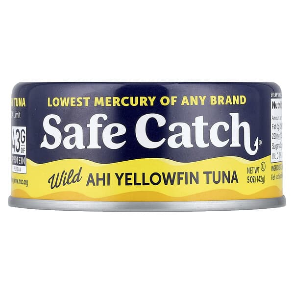 Safe Catch, Wild Ahi Yellowfin Tuna, 5 oz (142 g)