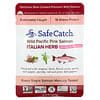Wild Pacific Pink Salmon, Italian Herb, 2.6 oz (74 g)
