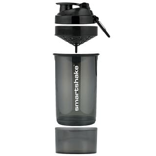 Smartshake, Original2Go ONE, Shaker Cup, Gunsmoke Black, 27 oz (800 ml)