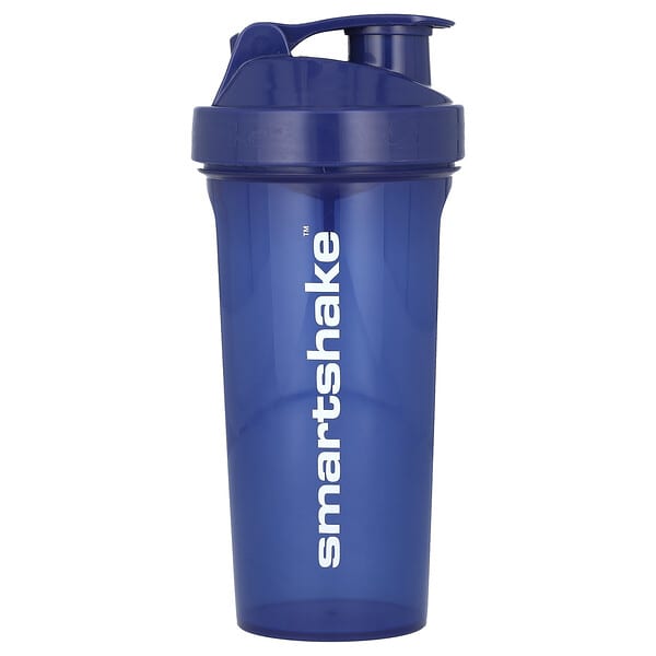 Smartshake, Lite Shaker Bottle, Navy Blue, 33 oz (1,000 ml)