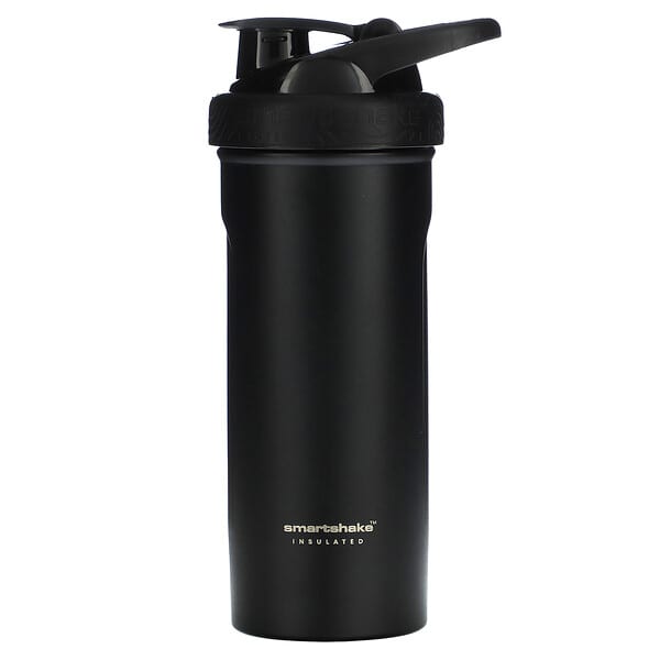Smartshake, 保溫不鏽鋼杯，黑色，25 盎司（750 毫升）