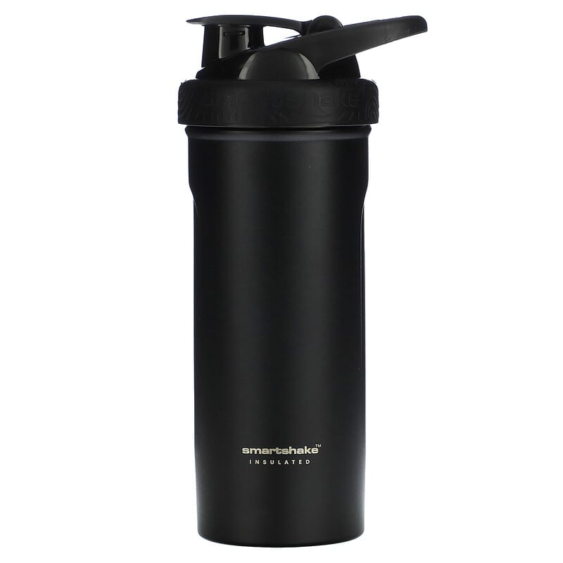 Smartshake, Insulated Steel, Black, 25 oz (750 ml)