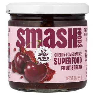 Smash Foods, Pasta owocowa Superfood, wiśnia z granatem, 227 g