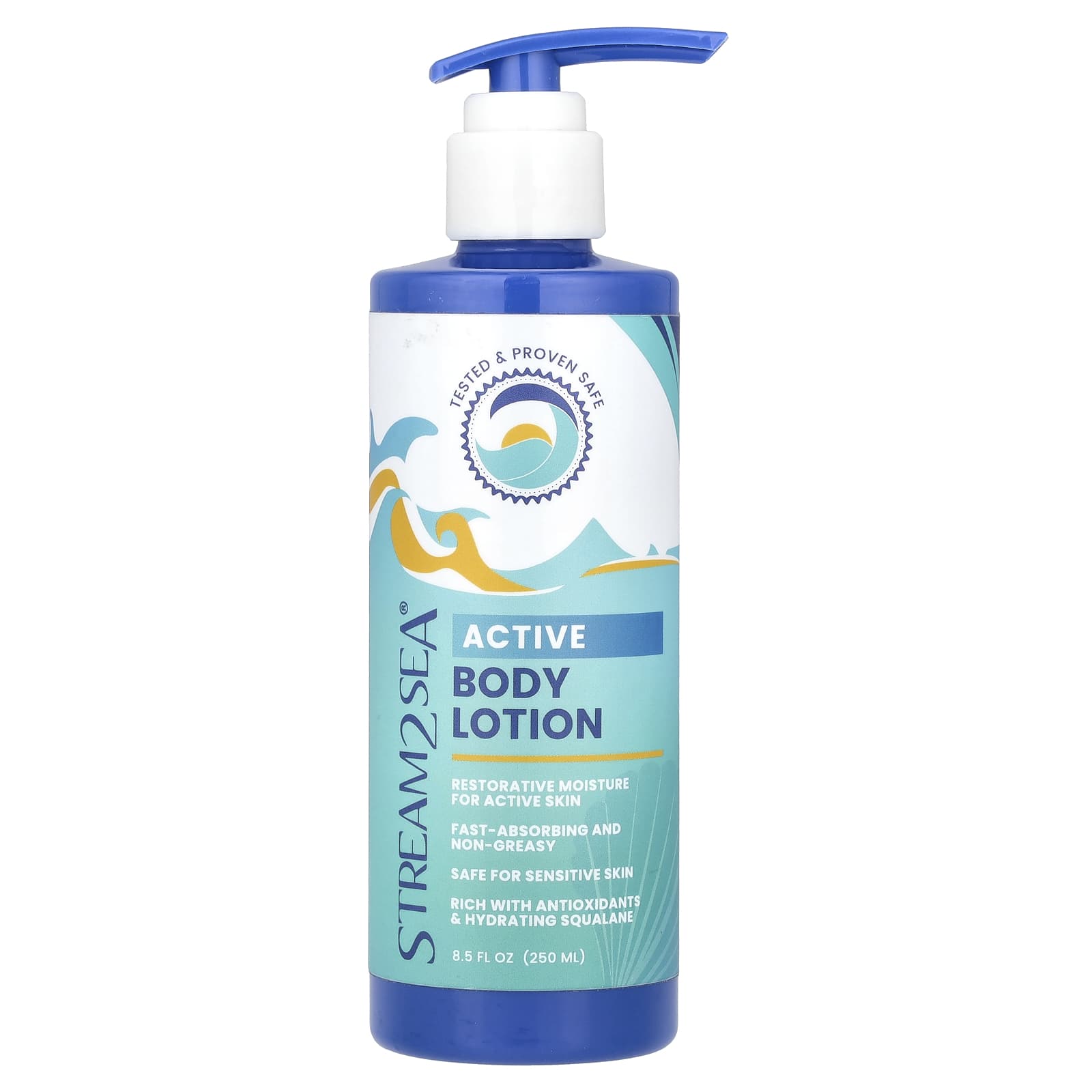 アクティブ ボディ ローション、250ml（8.5液量オンス）