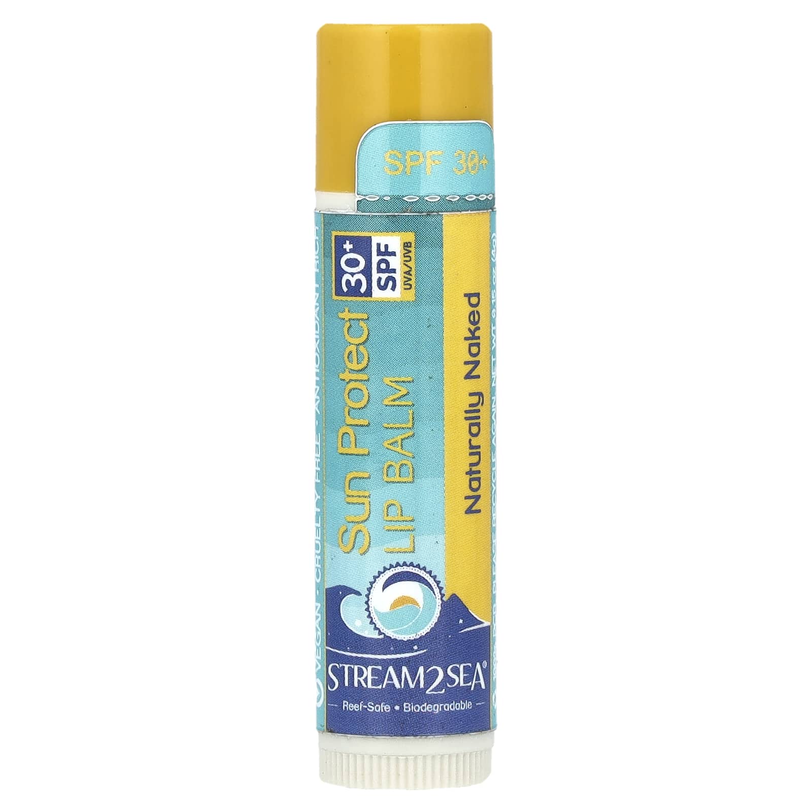 Stream2Sea Sun Protect Lip Balm SPF 30+ Naturally Naked