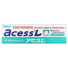 Sato, Acess L, Toothpaste for Oral Care, 2.1 oz (60 g) (Discontinued Item) 
