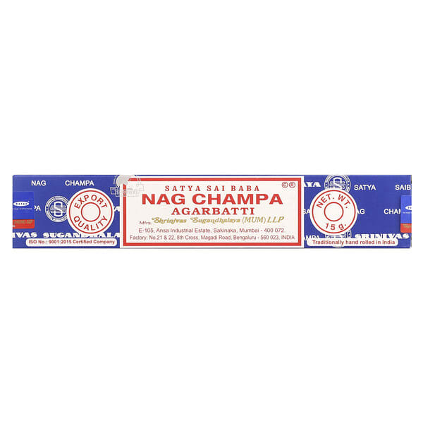 Sai Baba, Nag Champa 印度線香，15 克