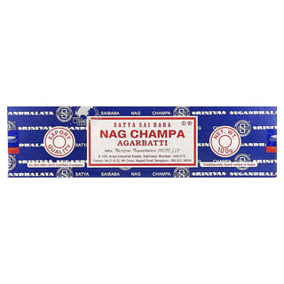 Sai Baba, Satya, Nag Champa, Agarbatti wierookstokjes, 100 g