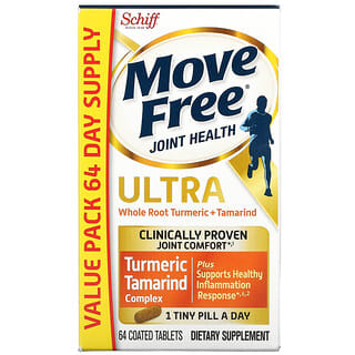 Schiff, Move Free Joint Health, Ultra, Turmeric Tamarind Complex, 64 Coated Tablets