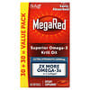 MegaRed, Óleo de Krill Ômega-3 Superior, Ultraforte, 1.000 mg, 60 Cápsulas Softgel