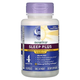 Schiff, Neuriva Sleep Plus, 58 cápsulas